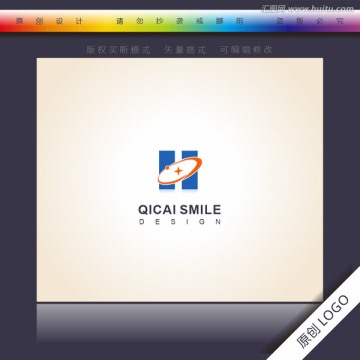 企業(yè)公司logo H字母