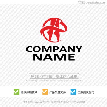 芭蕾 舞蹈 標(biāo)志 LOGO設(shè)計(jì)