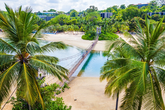 圣淘沙巴拉湾海滩