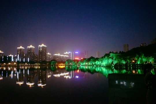 佛山千灯湖夜景