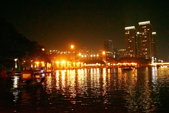 佛山千灯湖夜景