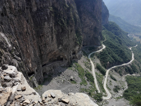 锡崖沟盘山公路