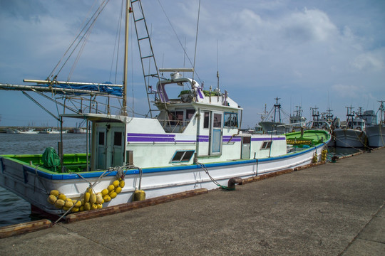 渔船 渔港