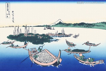 浮世绘 冨岳三十六景 画廊超清