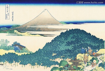 浮世繪 冨岳三十六景 畫廊超清