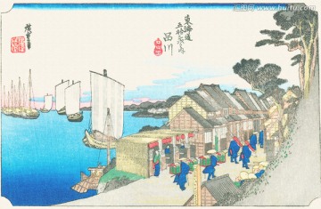 浮世绘 冨岳三十六景 画廊超清