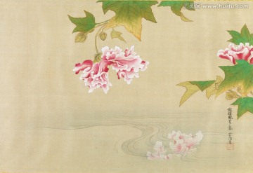 日本花卉风景画 高清品质