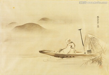 日本水墨畫 畫廊品質(zhì)
