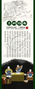 蘭州拉面海報