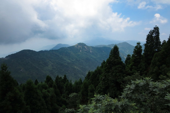 衡山风光