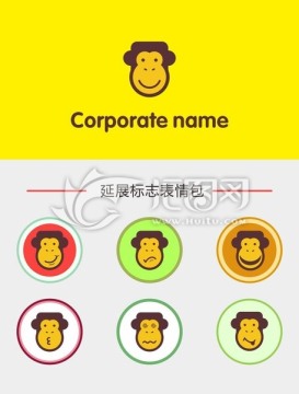 猴子標志