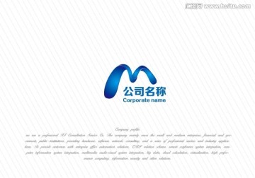 m字母标志logo