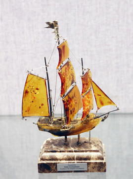 立陶宛琥珀帆船