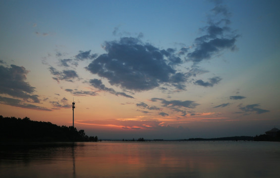 自然风光 夕阳云彩