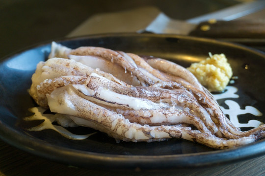 烤鱿鱼 海鲜烧烤食材