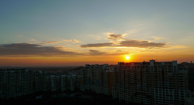 夕阳 晚霞