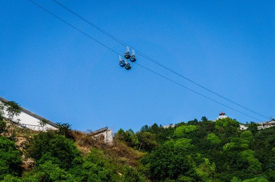 缆车 太白山