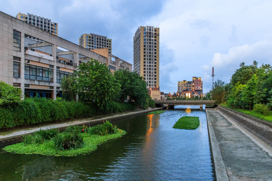 生态河道 护城河