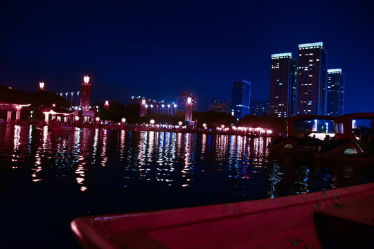 佛山千灯湖夜景