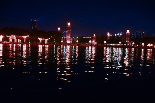 佛山千灯湖夜景