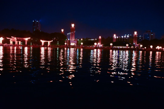 佛山千灯湖夜景