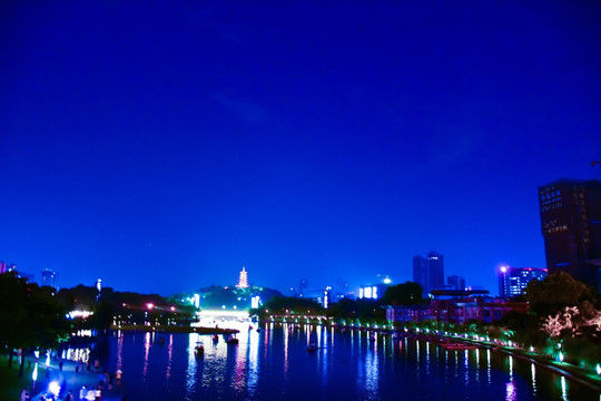 佛山千灯湖夜景