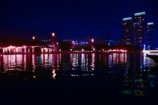 千灯湖夜景