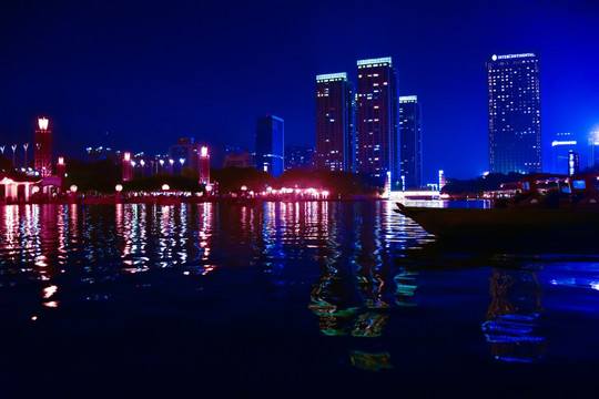 千灯湖夜景