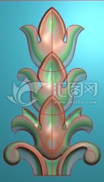 洋花門上柱頭花