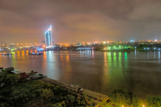 湄南河夜景