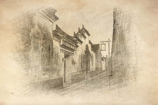 古建老照片