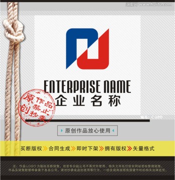PJ字母LOGO 綜合LOGO