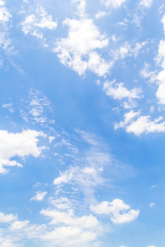 蓝天 白云 云朵 天空