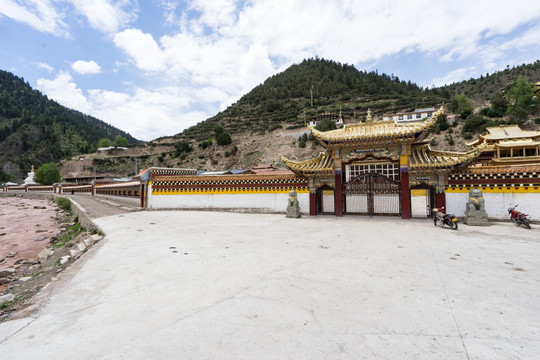 甘南的喇嘛寺