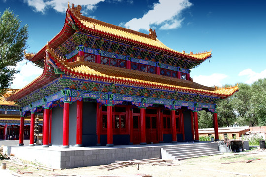 传统建筑 中国建筑 琉璃瓦