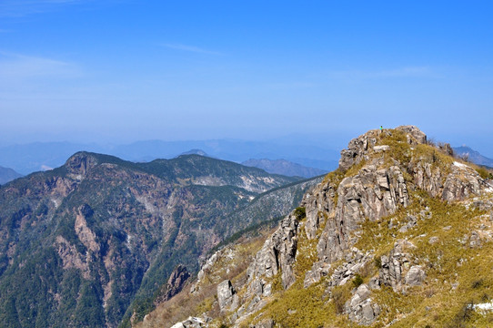 杭州临安清凉峰风光