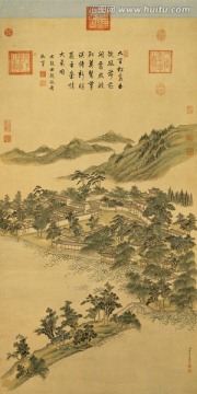 西湖十景圖 曲院風荷