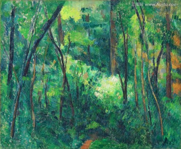 田園風(fēng)景印象畫 法國(guó)尚塞作品