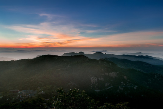 大山日出