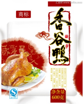 香谷鴨 展開分成圖