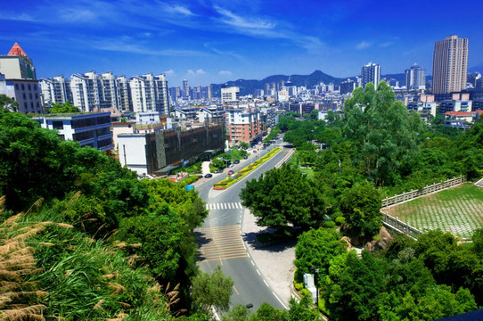 长乐城市风景