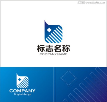 字母B logo设计