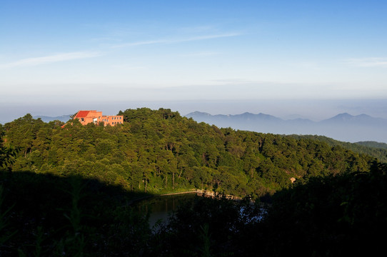 山上的风景