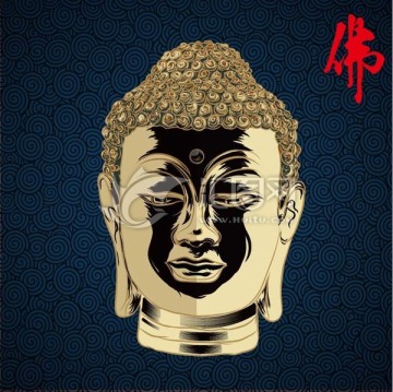 矢量佛 buddha