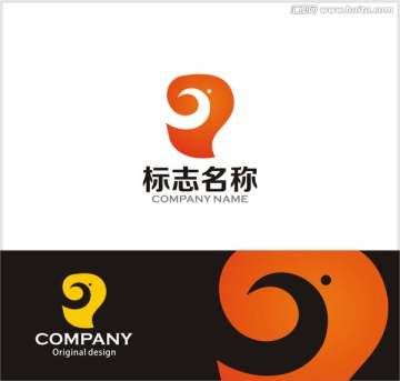 羊logo 字母P LOGO