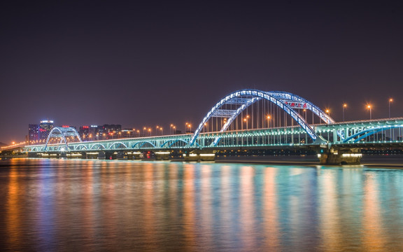 杭州钱塘江夜景