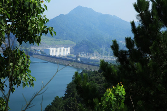 庐山西海 柘林湖 水库 大坝