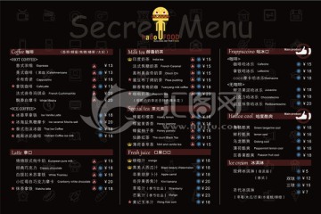 咖啡店燈箱 菜單燈箱