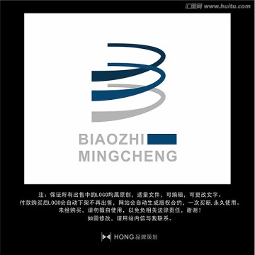 B 字母 LOGO 标志