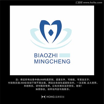 M 字母 LOGO 標(biāo)志